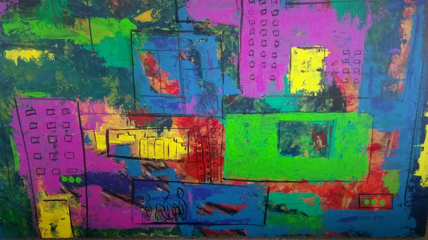 Ciudad colorida